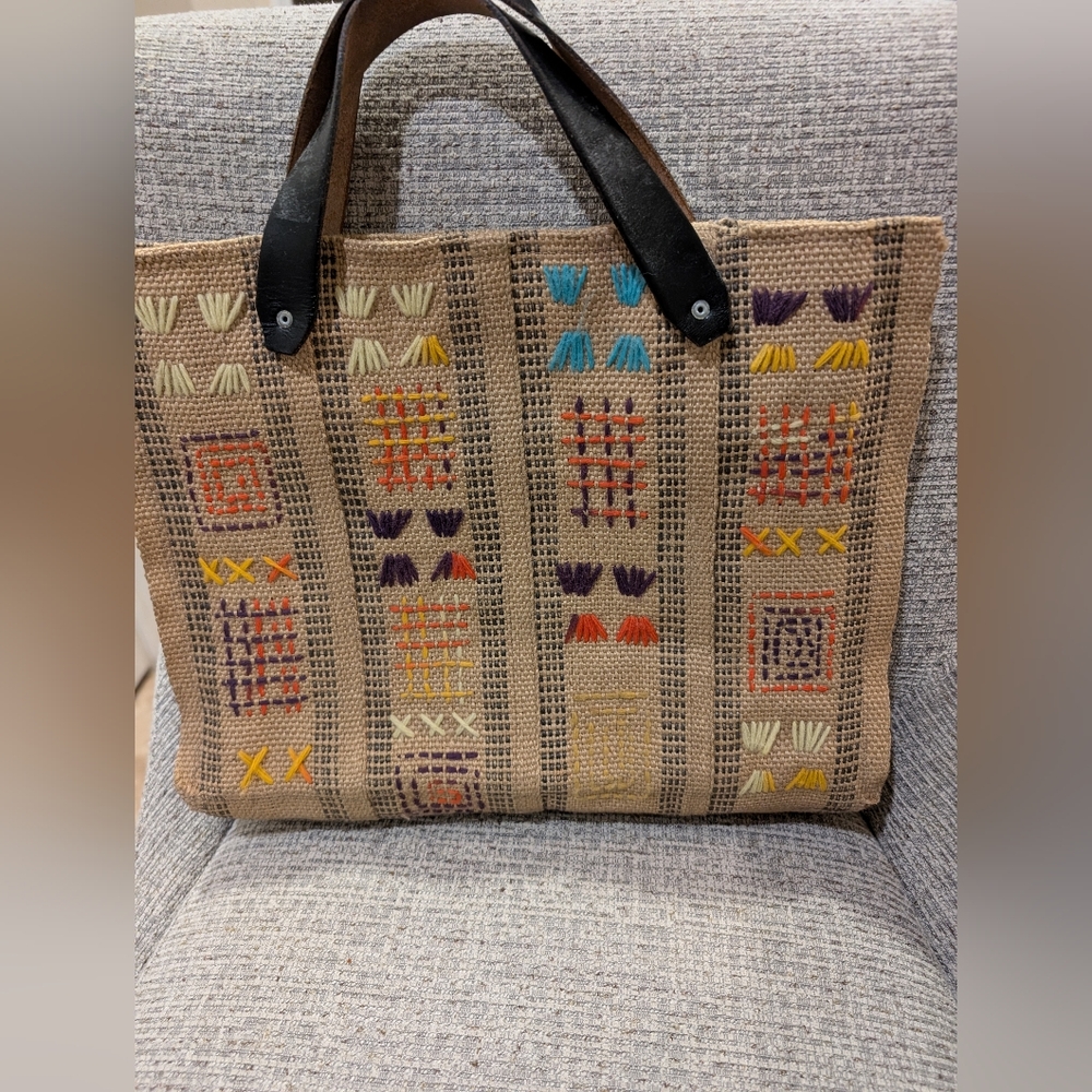Handmade Jute Lined Bag